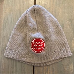 Hatch Show Print Beanie Hat from Nashville